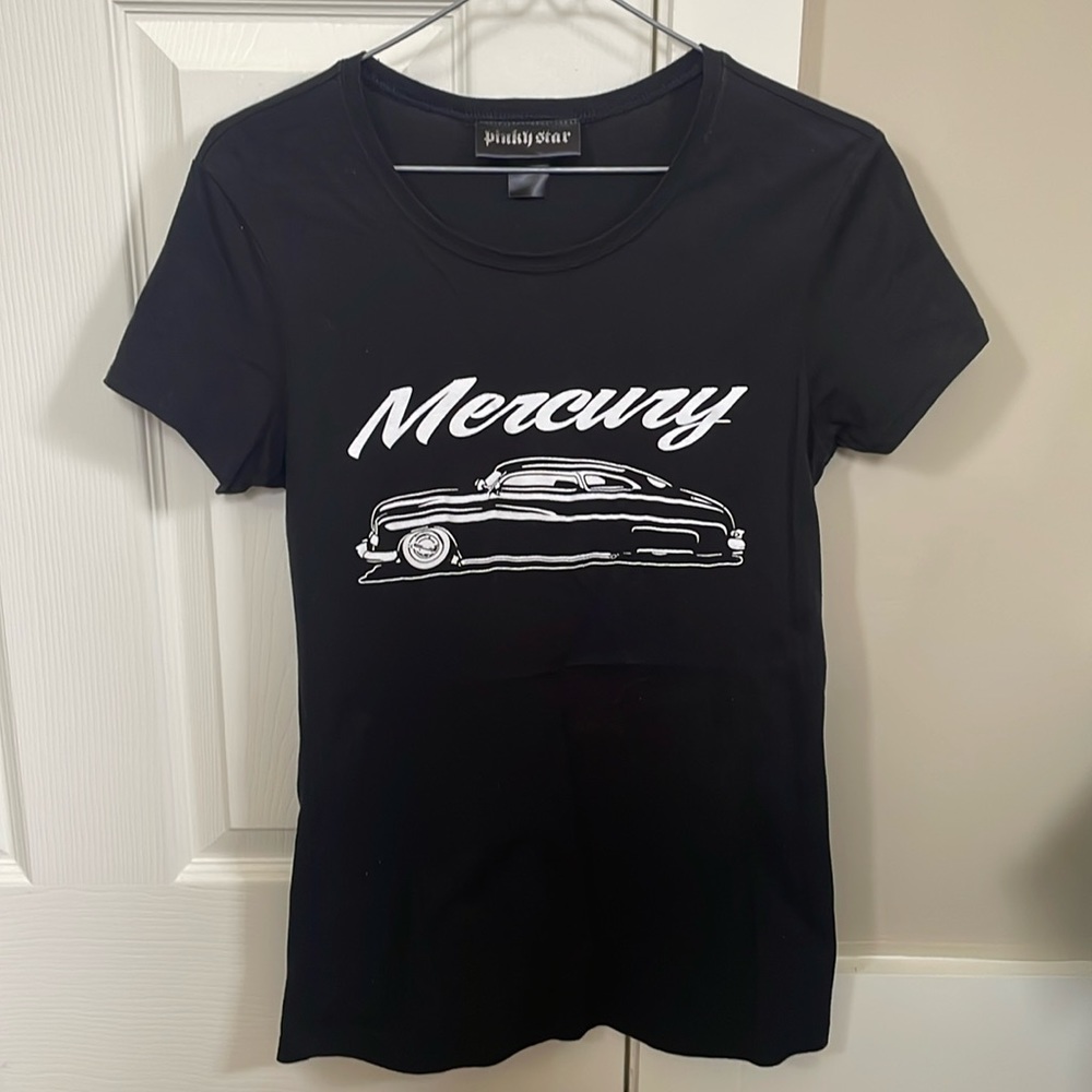 🖤Mercury Women’s fit Black T-shirt by Pinky Star